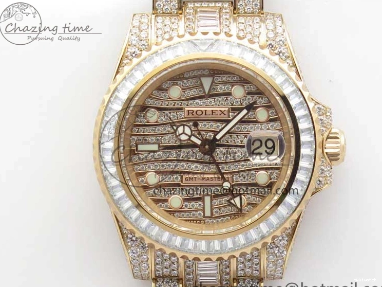 GMT RG A2836 Master Edition Full BRIL II Best 116769 TWF Diamonds 0314